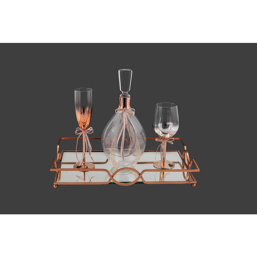 27. ΔΙΣΚΟΣ NS2023290 45x30x6,5cm ΚΑΡΑΦΑ SK282090 15xH31,5cm ΠΟΤΗΡΙ SP280760 22,5cm ΠΟΤ. ΣΑΜΠΑΝΙΑΣ SS280760  H25cm